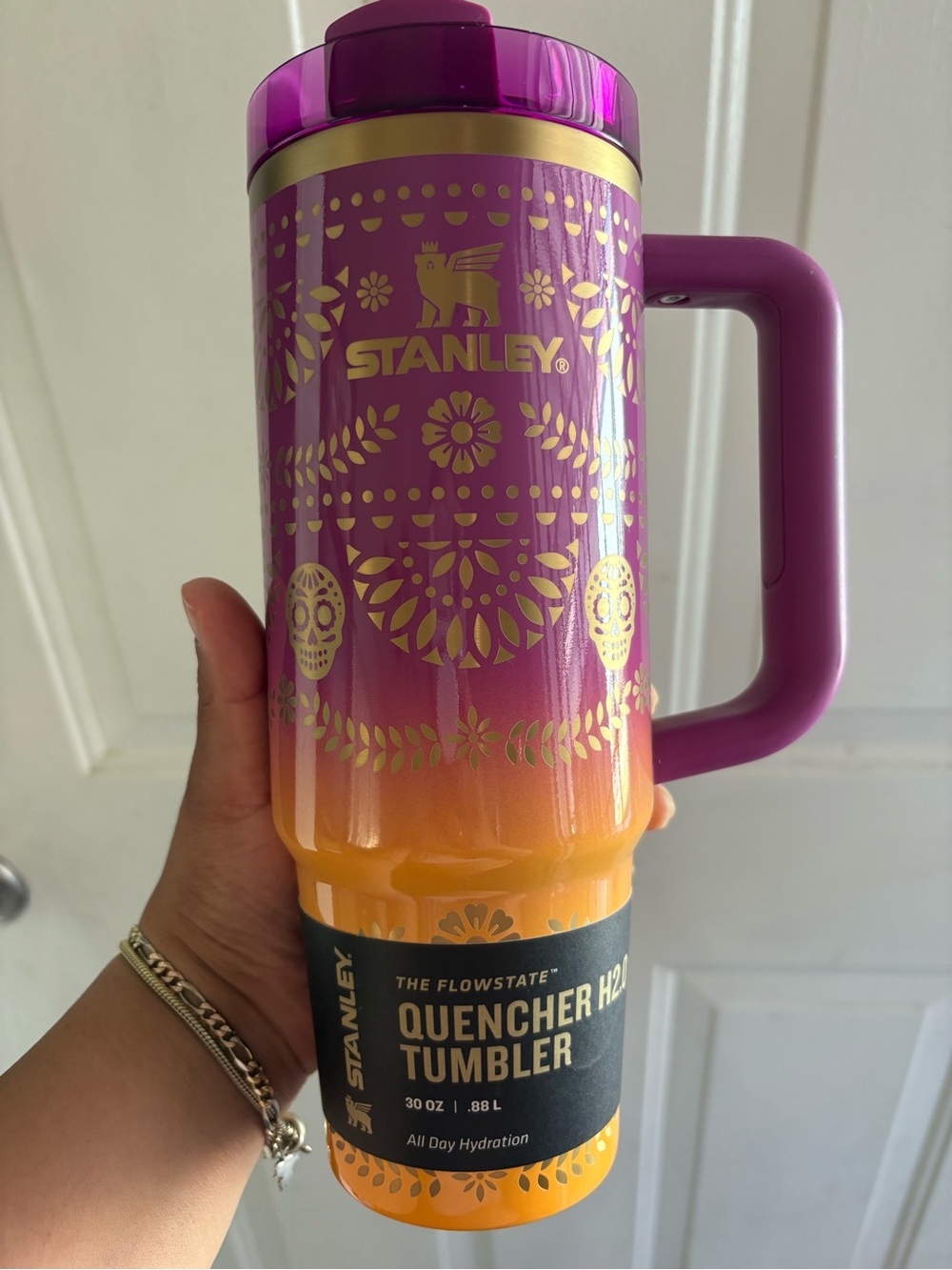 Stanley Sunrise Dia de Los Muertos 30oz Tumbler